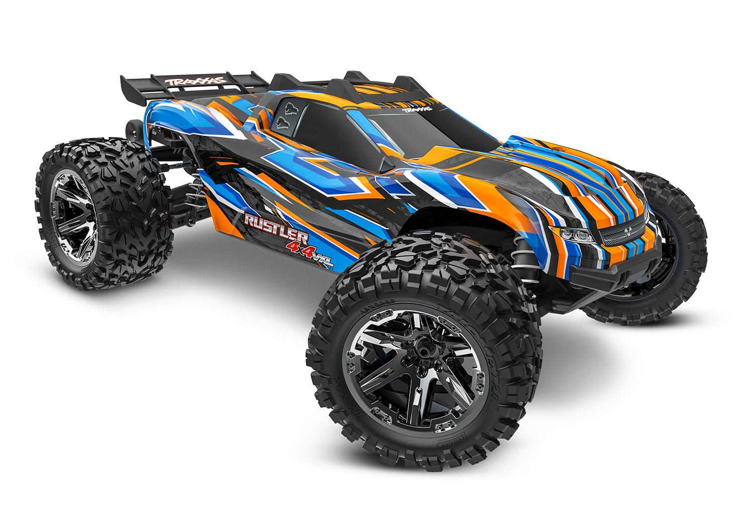 Traxxas Rustler 4X4 VXL - Oranje