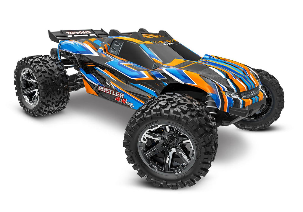 Traxxas Rustler 4X4 VXL - Oranje