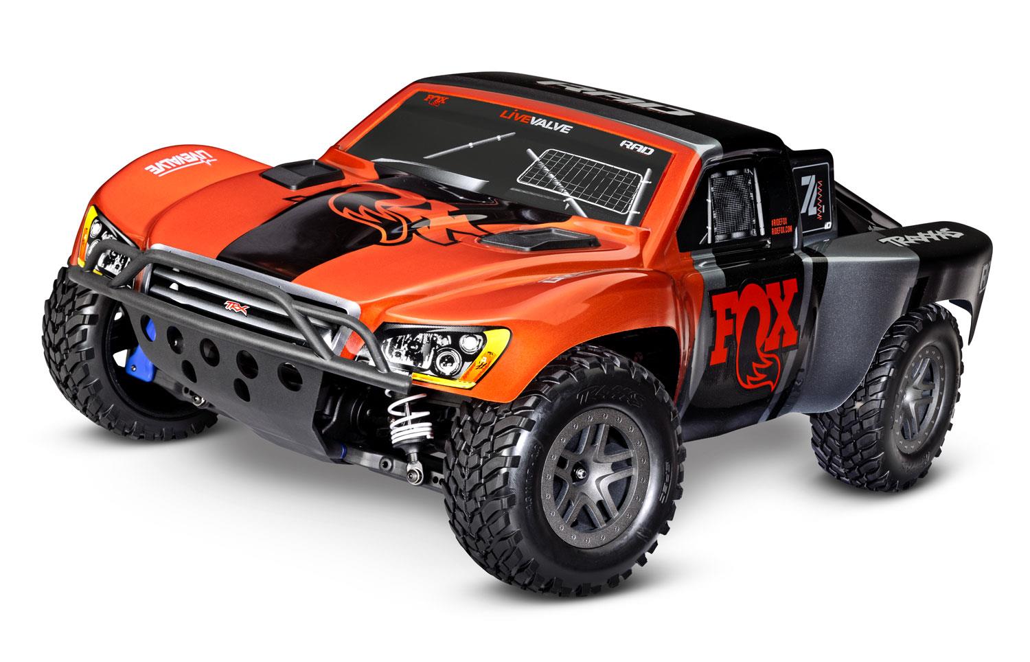 Traxxas Slash 4X4 BL-2s Short Course Truck - Fox