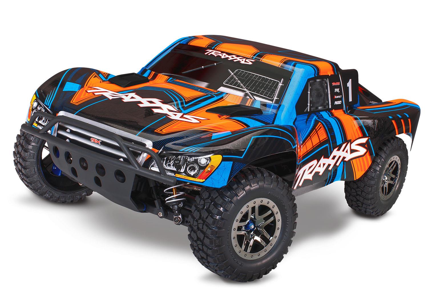 TRAXXAS SLASH 4X4 ULTIMATE VXL TQI TSM CLIPLESS BODY - Orange