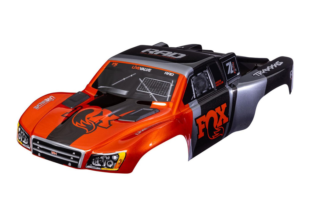 Traxxas TRX6849 - Body, Slash 4X4/Slash, Fox Edition
