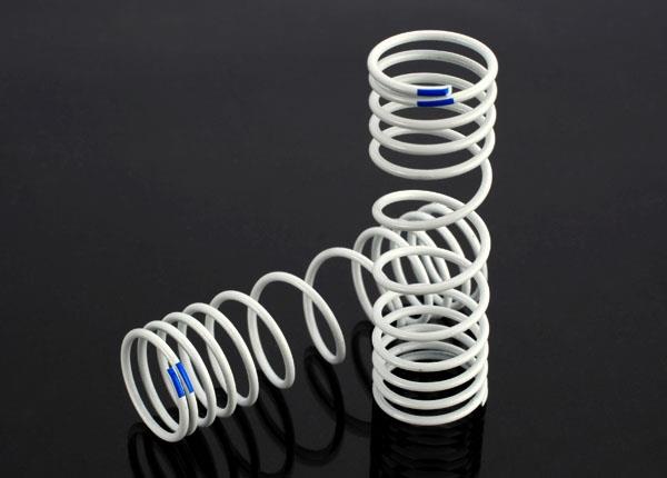 Traxxas TRX6868 - Springs, rear (progressive, +20% rate, blue) (2), TRX6868
