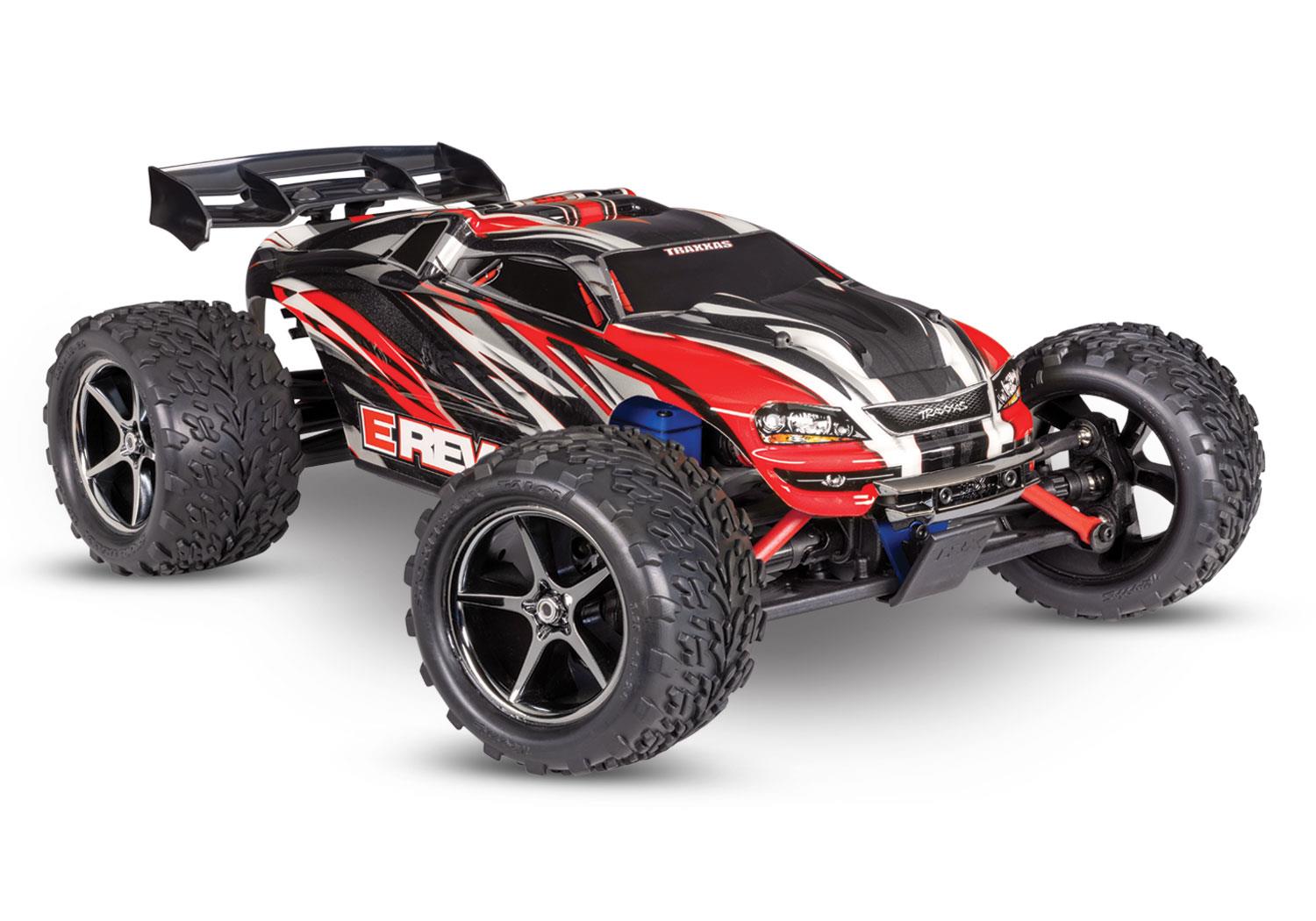 Traxxas E-Revo 1/16 4x4 USB - Rood