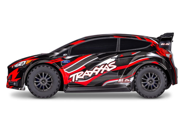 Traxxas Ford Fiesta ST Rally BL-2s -  - Rood