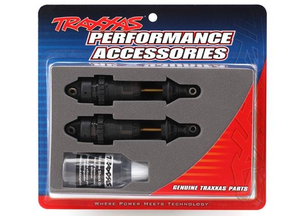 Traxxas TRX7461X - Shocks, GTR long hard-anodized