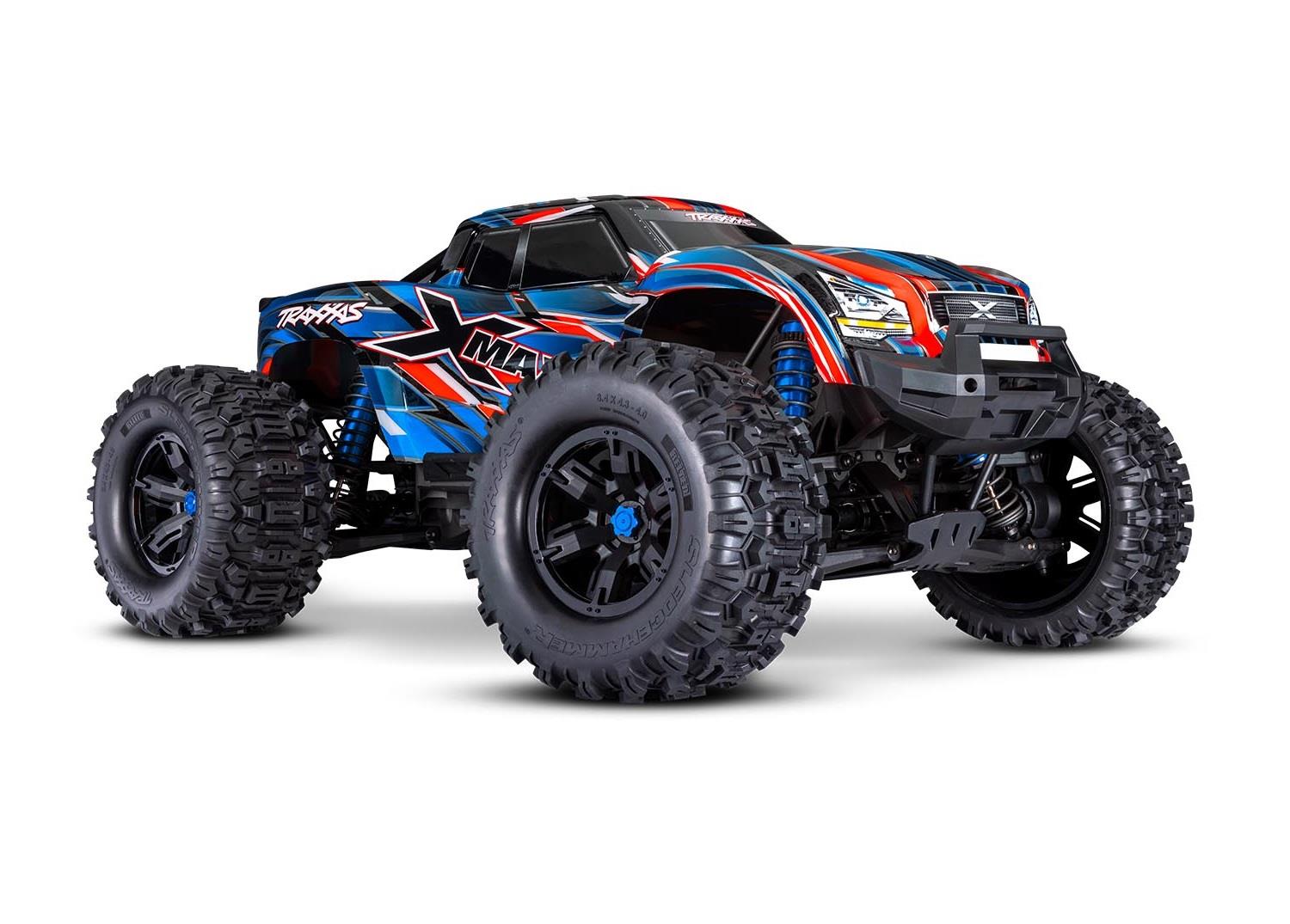 Traxxas X-Maxx 4WD 8S Belted Monster Truck  - Blauw