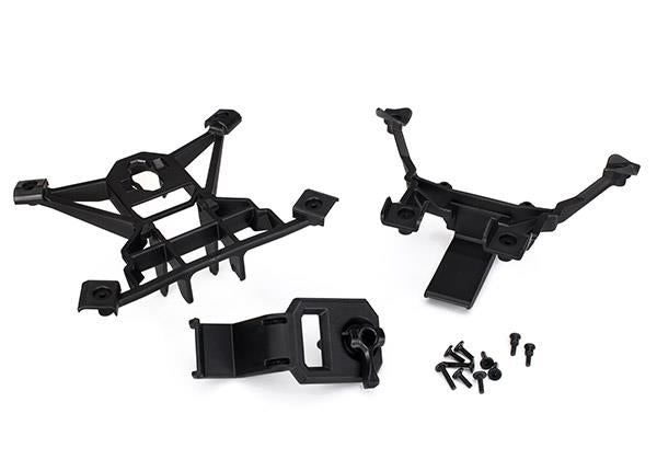 Traxxas TRX7715 - Body mounts, front & rear
