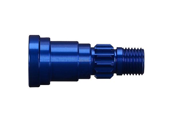 Traxxas TRX7768 - Stub axle, aluminum (blue-anodized) (1)