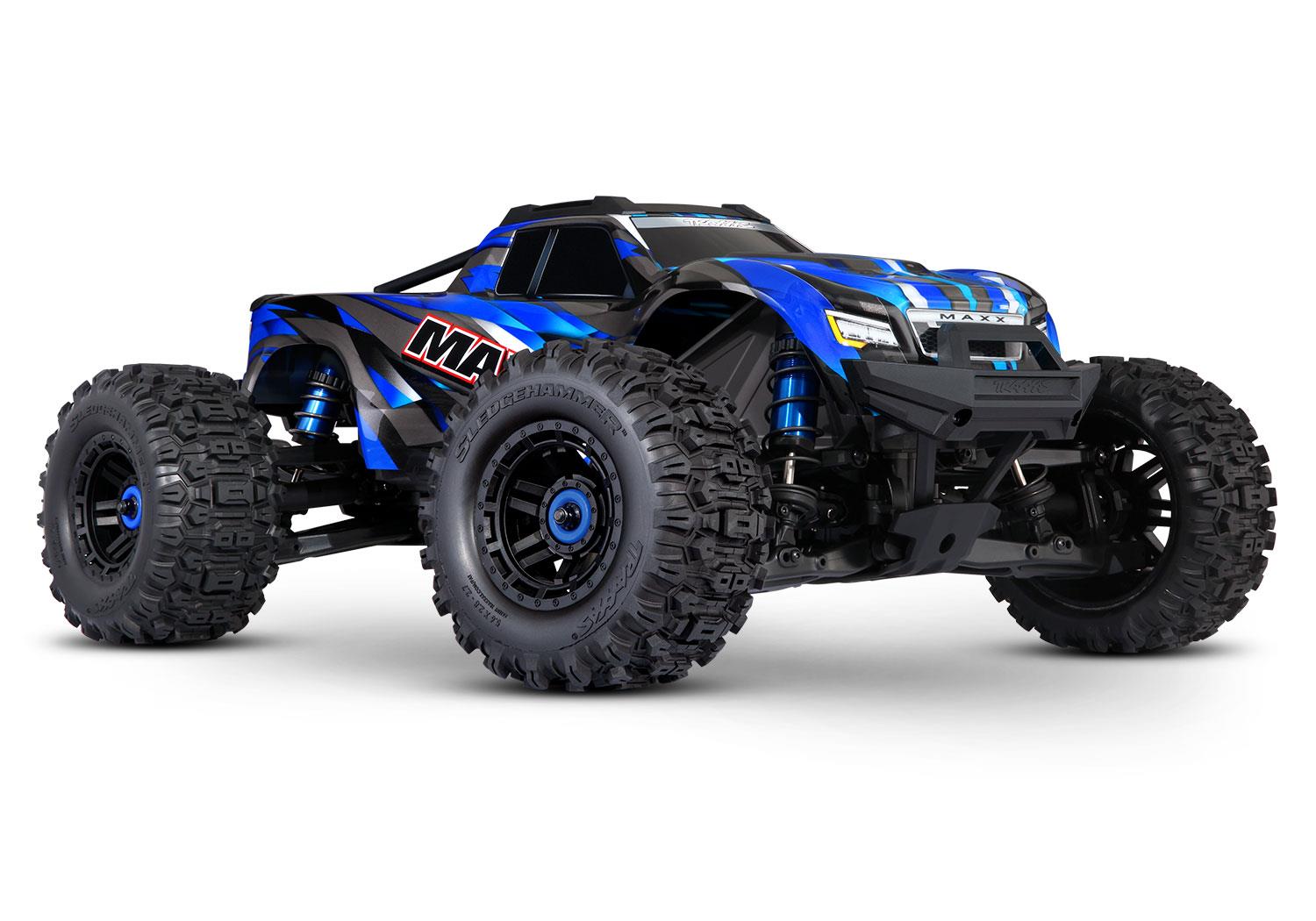Traxxas Wide Maxx 4S Brushless Monster Truck 4WD - Blauw