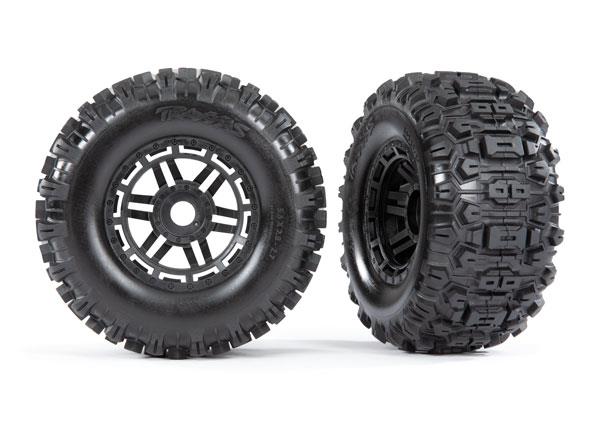 Traxxas TRX8973 - Tires & wheels, assembled, glued