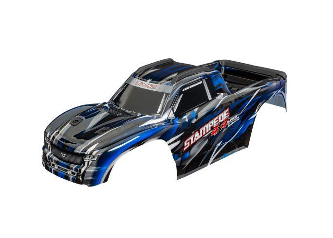 Traxxas TRX9014-BLUE - Body, Stampede 4X4 VXL, blue