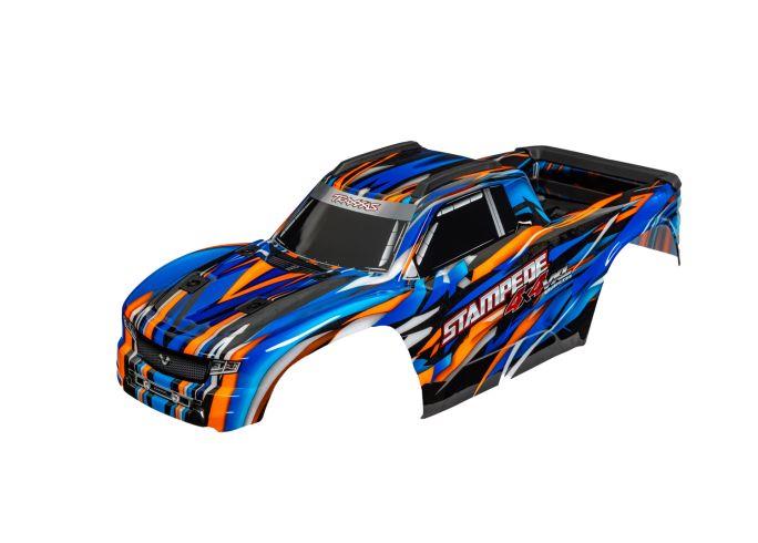 Traxxas TRX9014-ORNG - Body, Stampede 4X4 VXL, orange