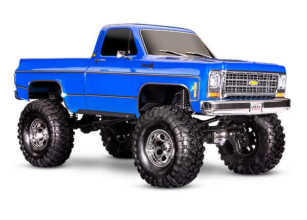 Traxxas TRX-4 Chevrolet K10 Cheyenne High Trail Edition - Metallic Blauw