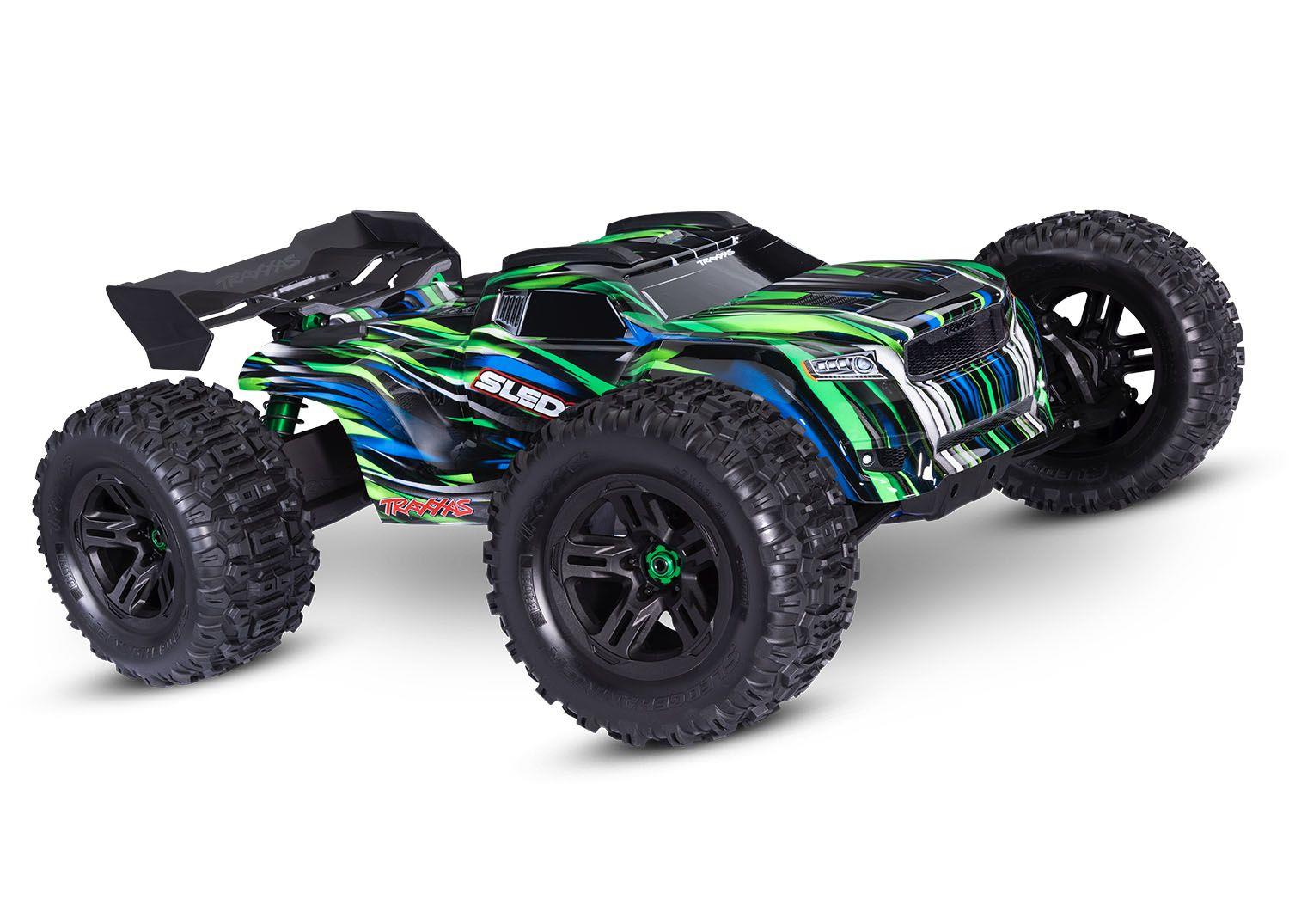 Traxxas Sledge Belted 1/8 6S - Groen