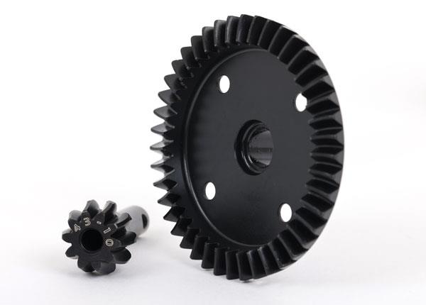 Traxxas TRX9579R - Ring gear, differential/ pinion gear, differential (machined) (front or rear)
