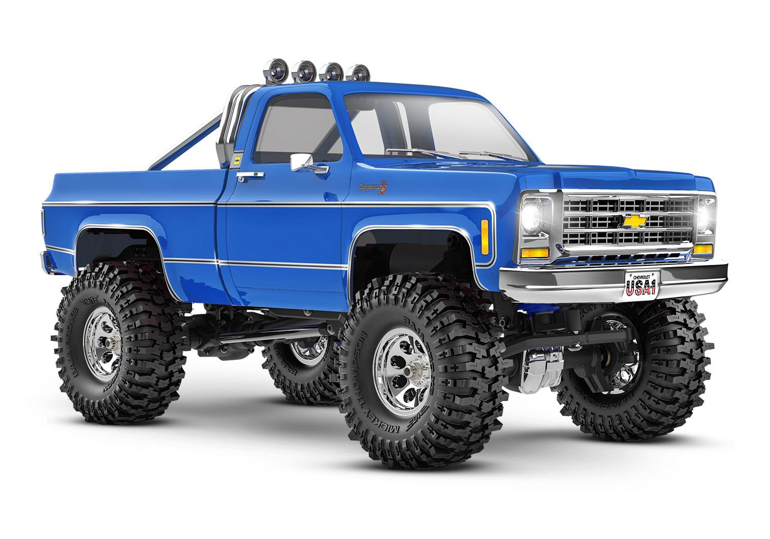 Traxxas TRX-4M 1979 Chevrolet K10 High Trail Crawler - Blauw