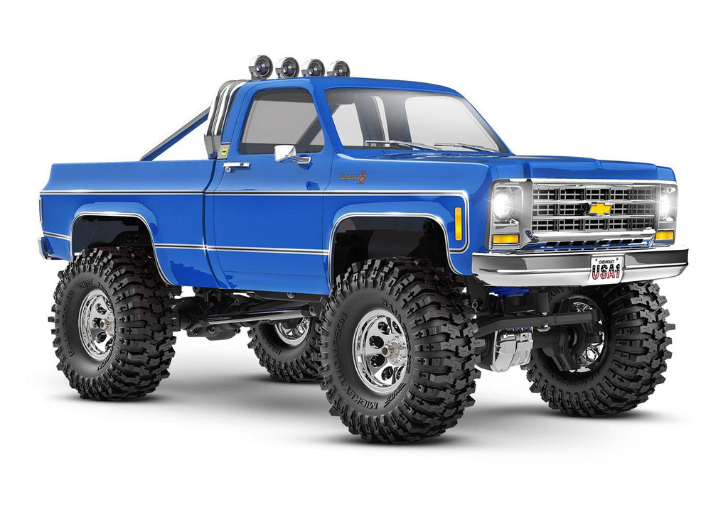 Traxxas TRX-4M 1979 Chevrolet K10 High Trail Crawler - Blauw