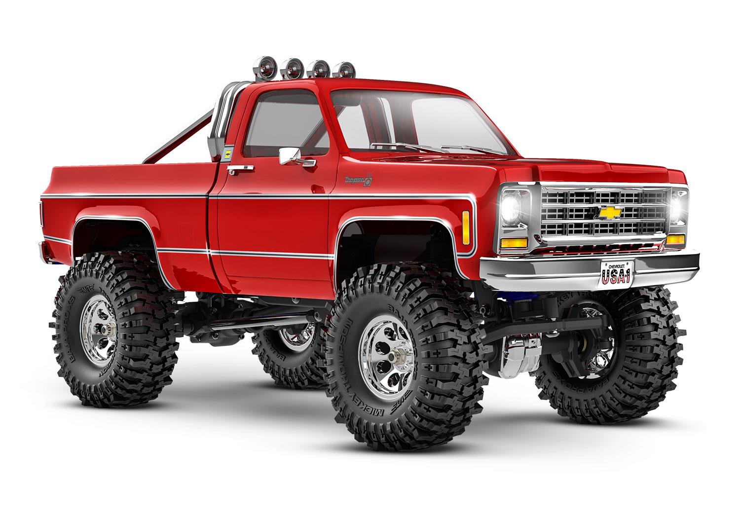 Traxxas TRX-4M 1979 Chevrolet K10 High Trail Crawler - Rood