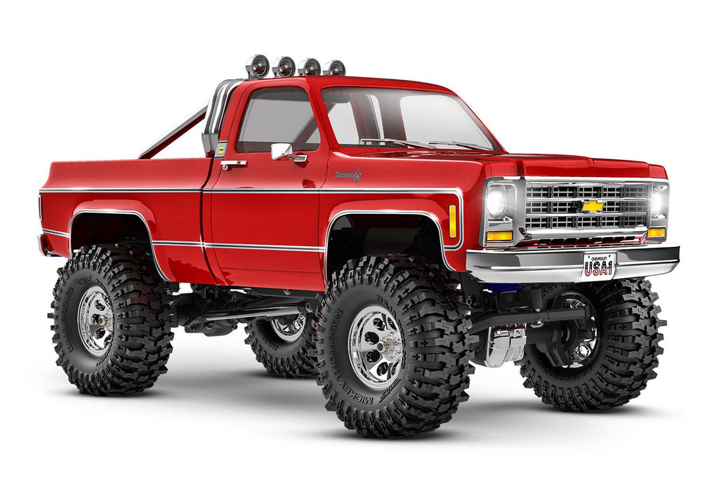 Traxxas TRX-4M 1979 Chevrolet K10 High Trail Crawler - Rood