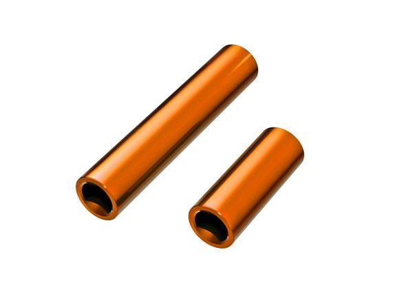 Traxxas TRX9752-ORNG - Driveshafts, center, female, 6061-T6 aluminum (orange-anodized)