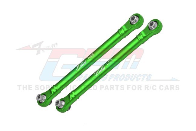 GPM TS162-G - Aluminium Front Steering Toe Links voor Traxxas Maxx / Maxx Slash