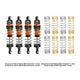TXMM087FR - Aluminium Front & Rear Shock 87mm For TRAXXAS Mini Maxx / Mini XRT - Oranje