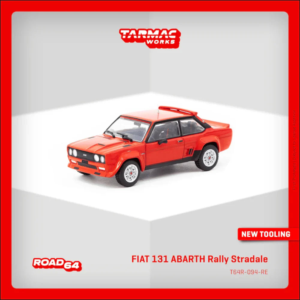 Tarmac Road 64 - Fiat 131 Abarth Rallye (Stradale Red)