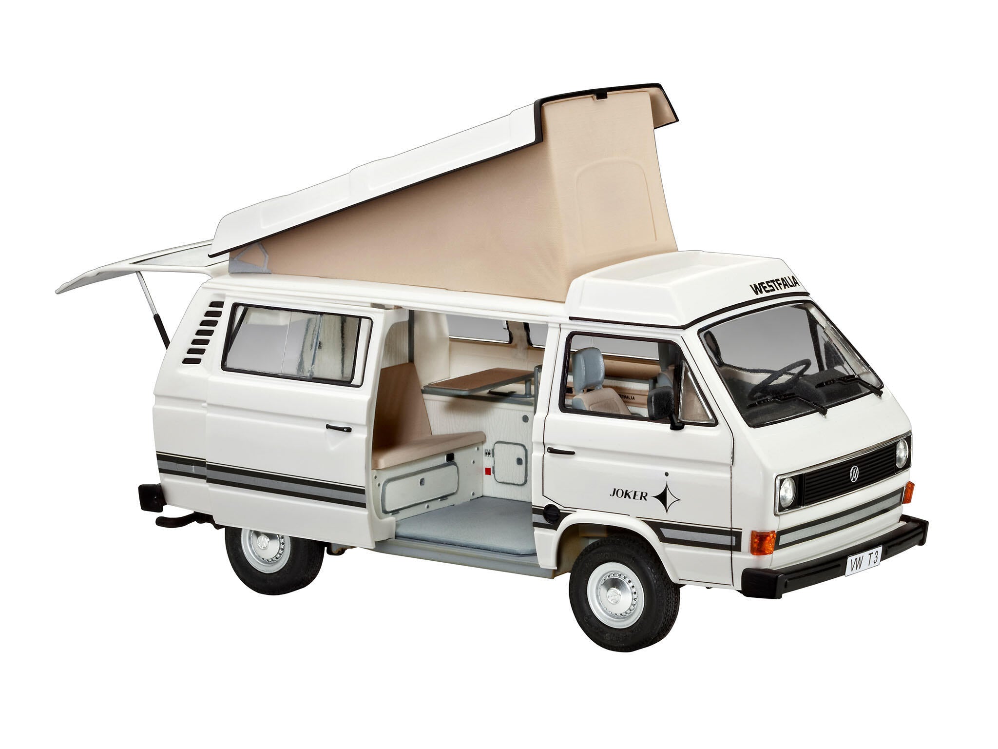 Revell 07344 - Volkswagen T3 "Camper" Revell modelbouwpakket