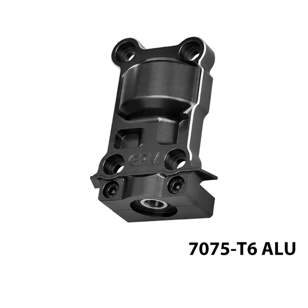 GPM XRT038MN - Aluminium REAR GEAR COVER FOR TRAXXAS XRT & X-MAXX - Zwart