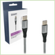 A-DAPT Data en Laadkabel USB-C > USB-C 2m PRO grijs