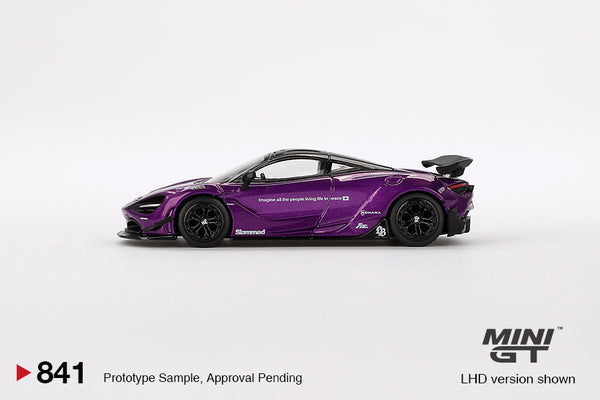 MINI GT 0841 - McLaren 720S LB★Works Purple