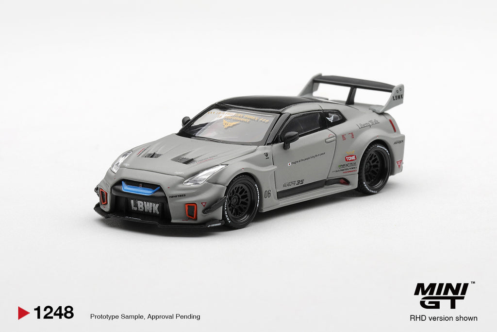 MINI GT 1248 - NISSAN LB-Silhouette WORKS GT 35GT-RR Ver.1 Matt Grey