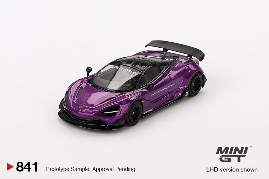 MINI GT 0841 - McLaren 720S LB★Works Purple