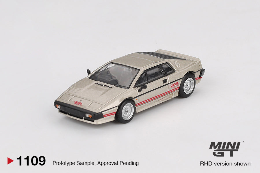 MINI GT 1109 - Lotus Esprit Turbo Metallic Silver