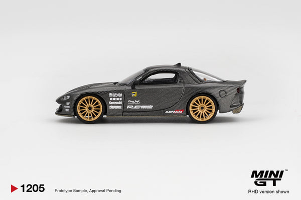 MINI GT 1205 -Mazda RX-7 RE-Amemiya Matsukiyo KOKU 3 Rotor NA-7 TAS 2025 Best Tuned Car Award