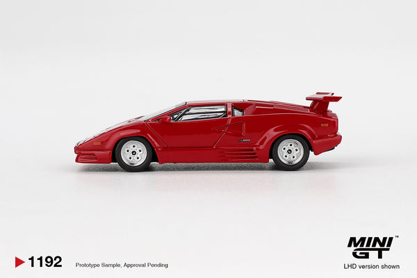 MINI GT 1192 - Lamborghini Countach 25th Anniversary Red