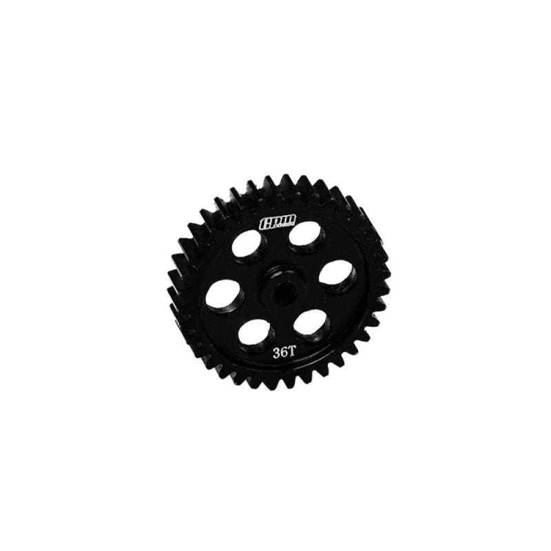 GPM LMB036TS-BK - TEAM LOSI MICRO-B 2WD BUGGY 4140 Carbon Steel Speed Main Gear 36T