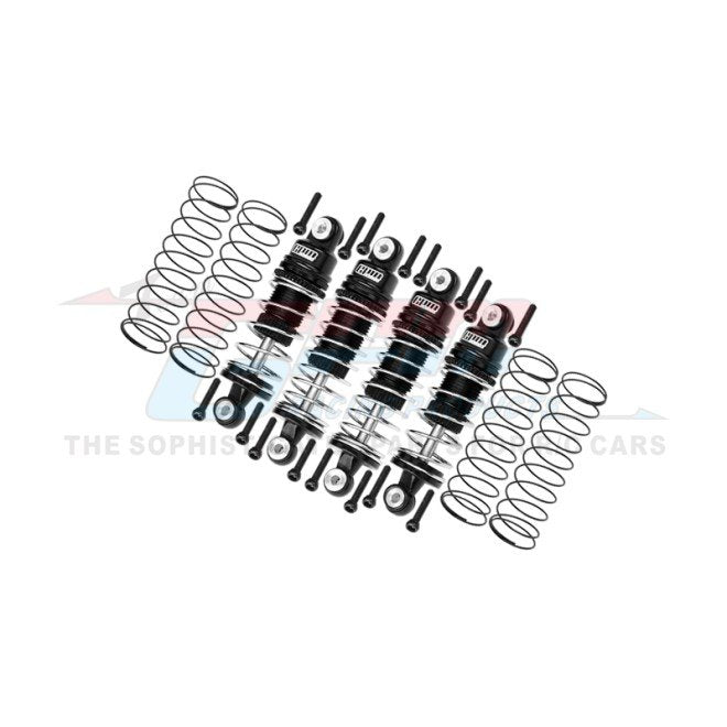 GPM LMB3236BK-BK - TEAM LOSI MICRO-B 2WD BUGGY Alloy 6061 Front (32MM) & Rear (36MM) Shock Set - BLACK