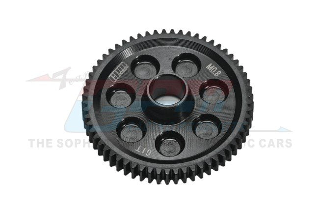 GPM MGO061TS-BK - ARRMA GORGON MEGA 550 BRUSHED MONSTER TRUCK 4140 Medium Carbon Steel Spur Gear (61T/M0.8/32p)