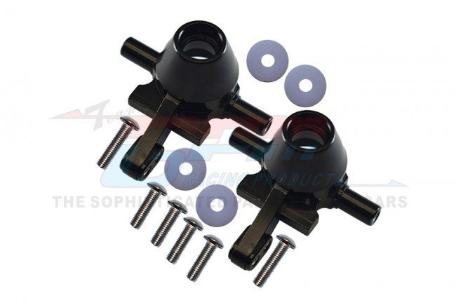 GPM TT2021-BK - Tamiya TT02 Alloy Front Knuckle Arm - 1pr - BLACK