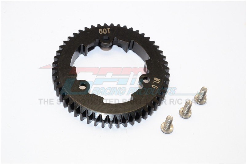 GPM XO050TS-BK - TRAXXAS XO-1 / MAXX / XMAXX Steel Spur Gear 50T (M1.0)