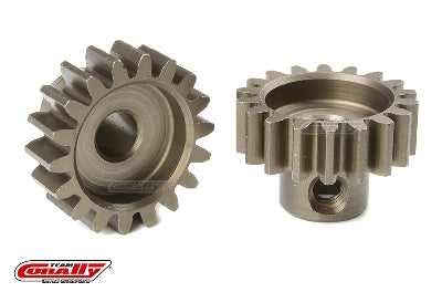 Team Corally - M1.0 Pinion - 18T - Hardened Steel - Shaft dia. 5mm