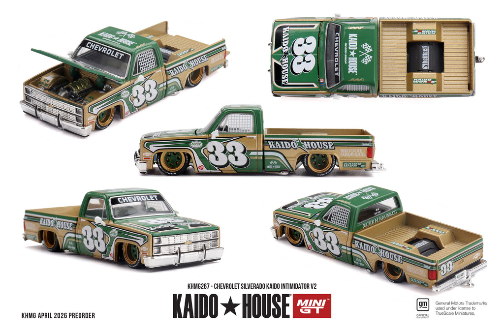 KAIDO HOUSE X MINI GT 0267 - Chevrolet Silverado KAIDO Intimidator V2