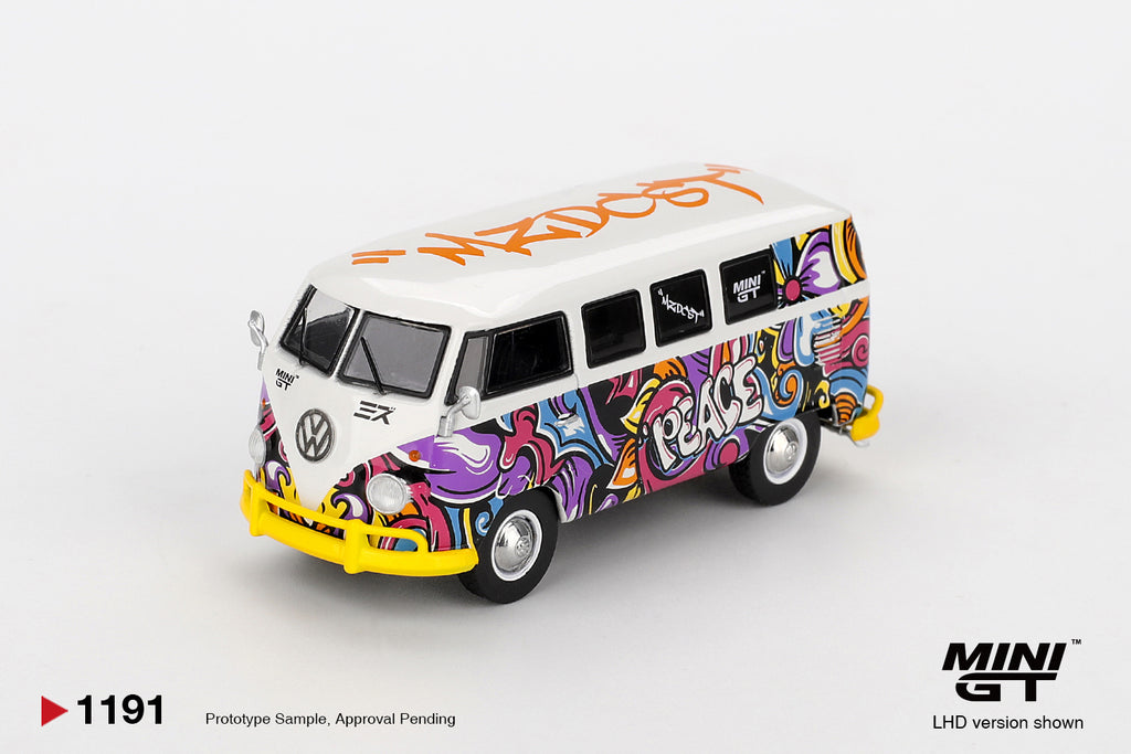 MINI GT 1191 - Volkswagen T1 Microbus Mizu Design