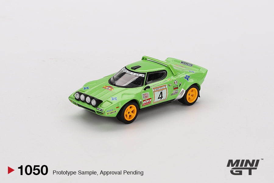 MINI GT 1050 - Lancia Stratos HF #4 1979 Spanish Rally Champion