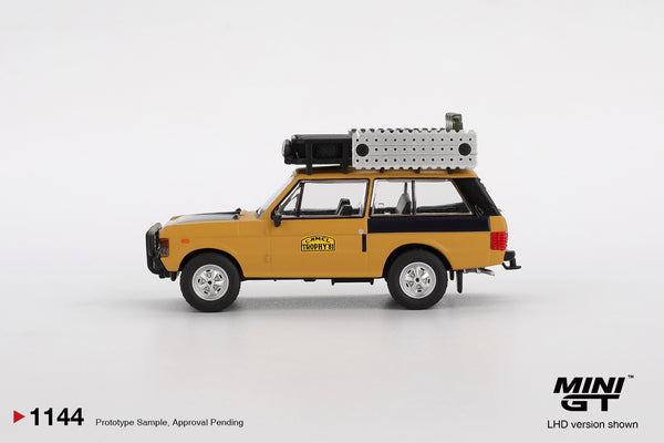 MINI GT 1144 - Range Rover 1981 Camel Trophy Sumatra C.Swoboda & K.Mentel Winner