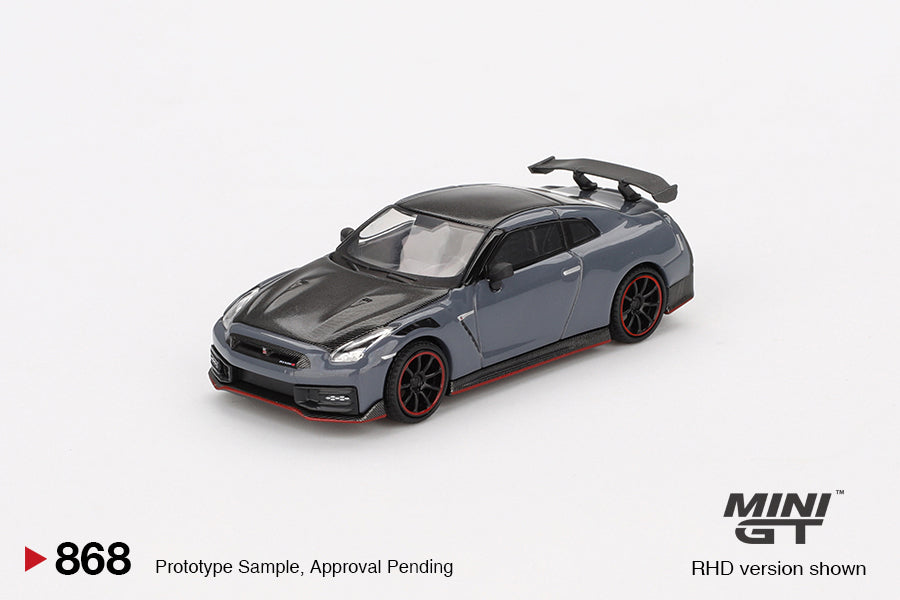 MINI GT 0868 - Nissan GT-R Nismo 2024 NISMO Stealth Gray