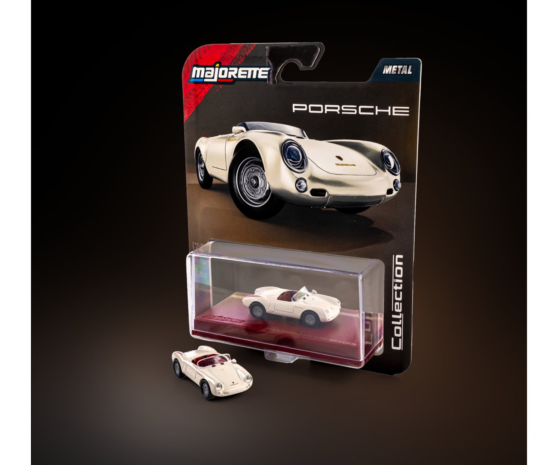 Majorette Collection - 1955 Porsche 550 Spyder white