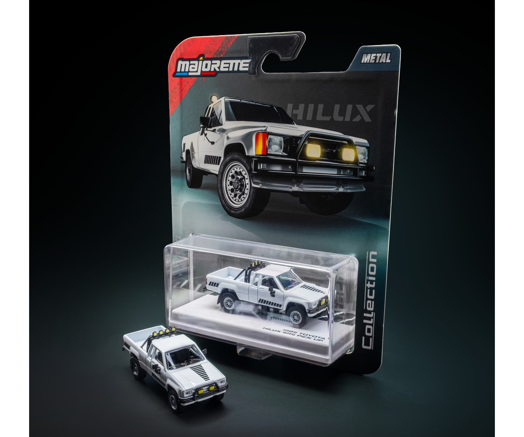 Majorette Collection - 1985 Toyota Hilux SRS Pick Up