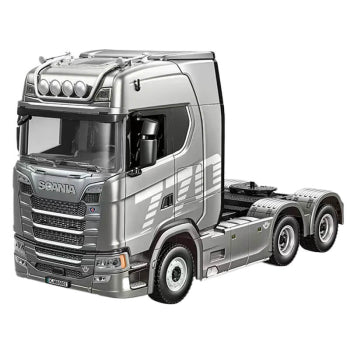 Huina CY1501S - 1/18 SCANIA 770S RC Vrachtwagen RTR - Zilver